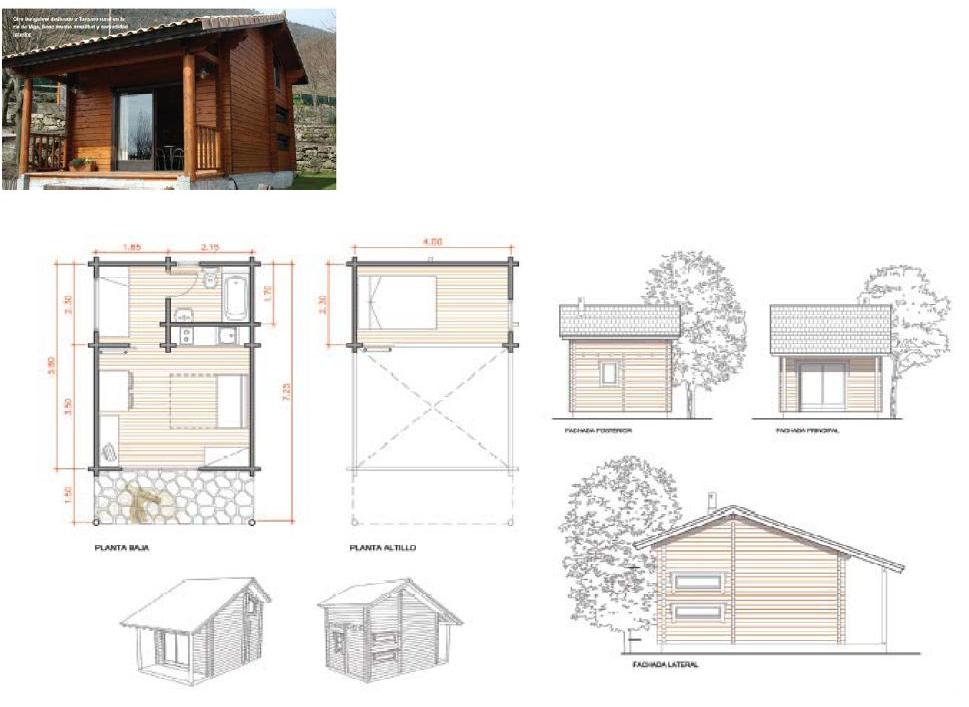 planos de casas de madera. Planos de casas de madera.