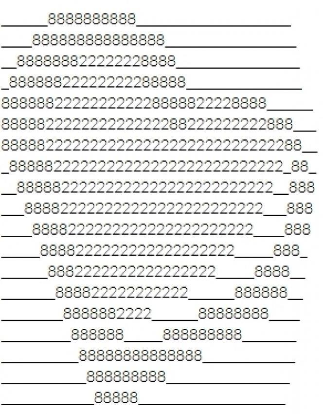 Dibujos ASCII: dibujos con caracteres | Página 2