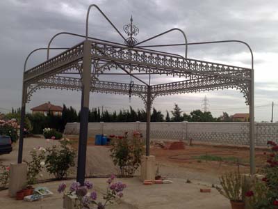 Rosales trepadores para cubrir pérgola